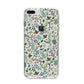 Winter Floral iPhone 8 Plus Bumper Case on Silver iPhone