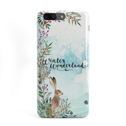 Winter Wonderland Hare OnePlus Case