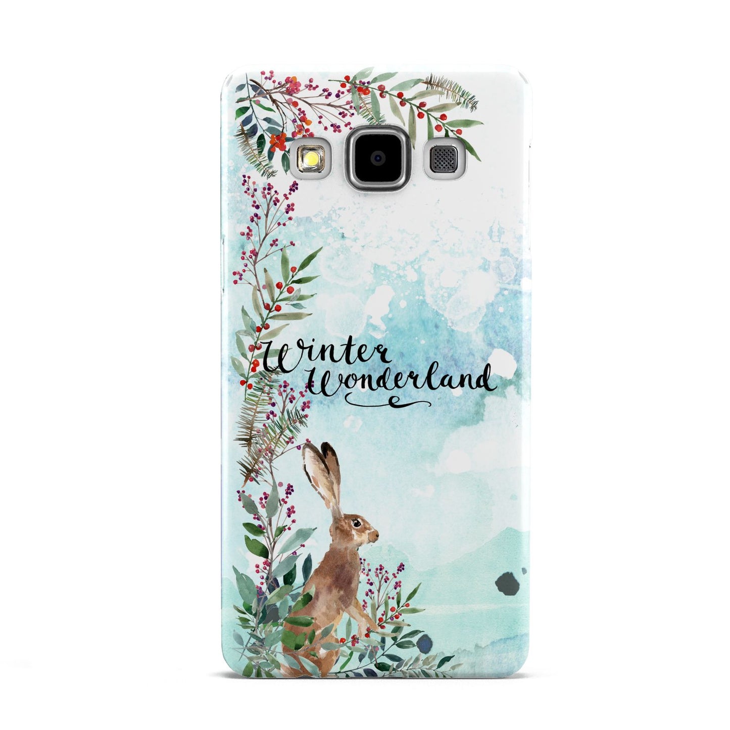 Winter Wonderland Hare Samsung Galaxy A5 Case