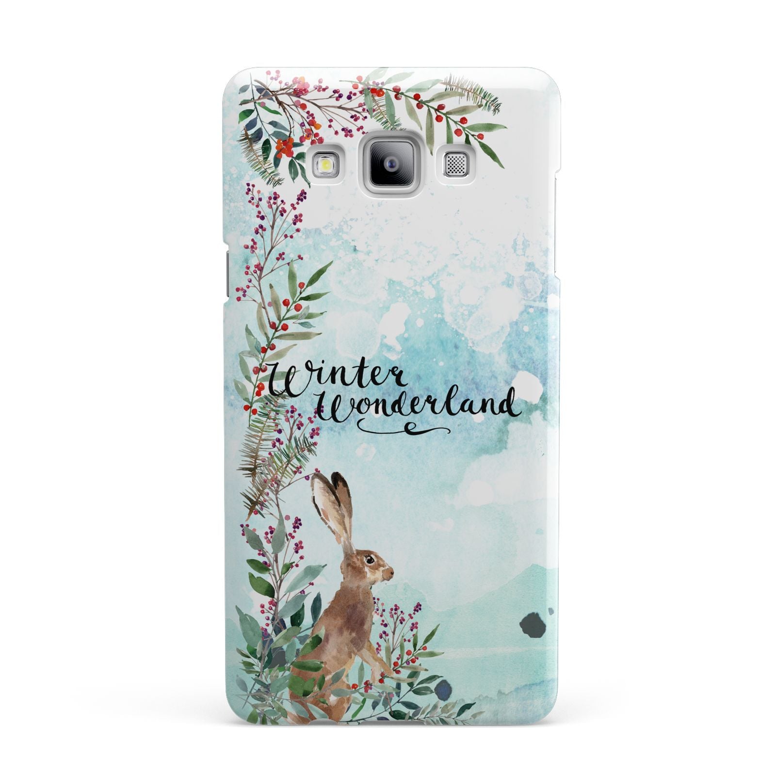 Winter Wonderland Hare Samsung Galaxy A7 2015 Case