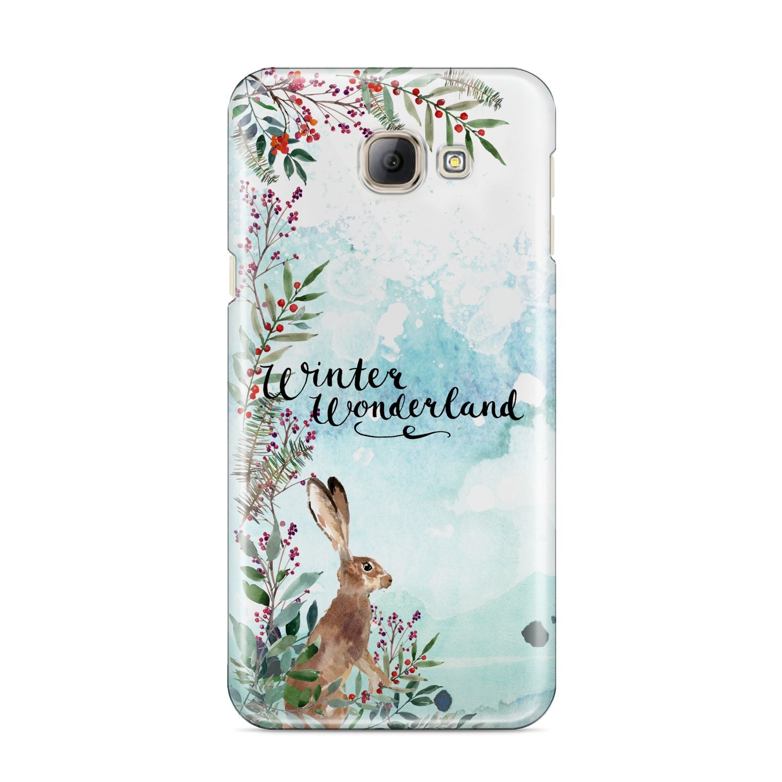 Winter Wonderland Hare Samsung Galaxy A8 2016 Case