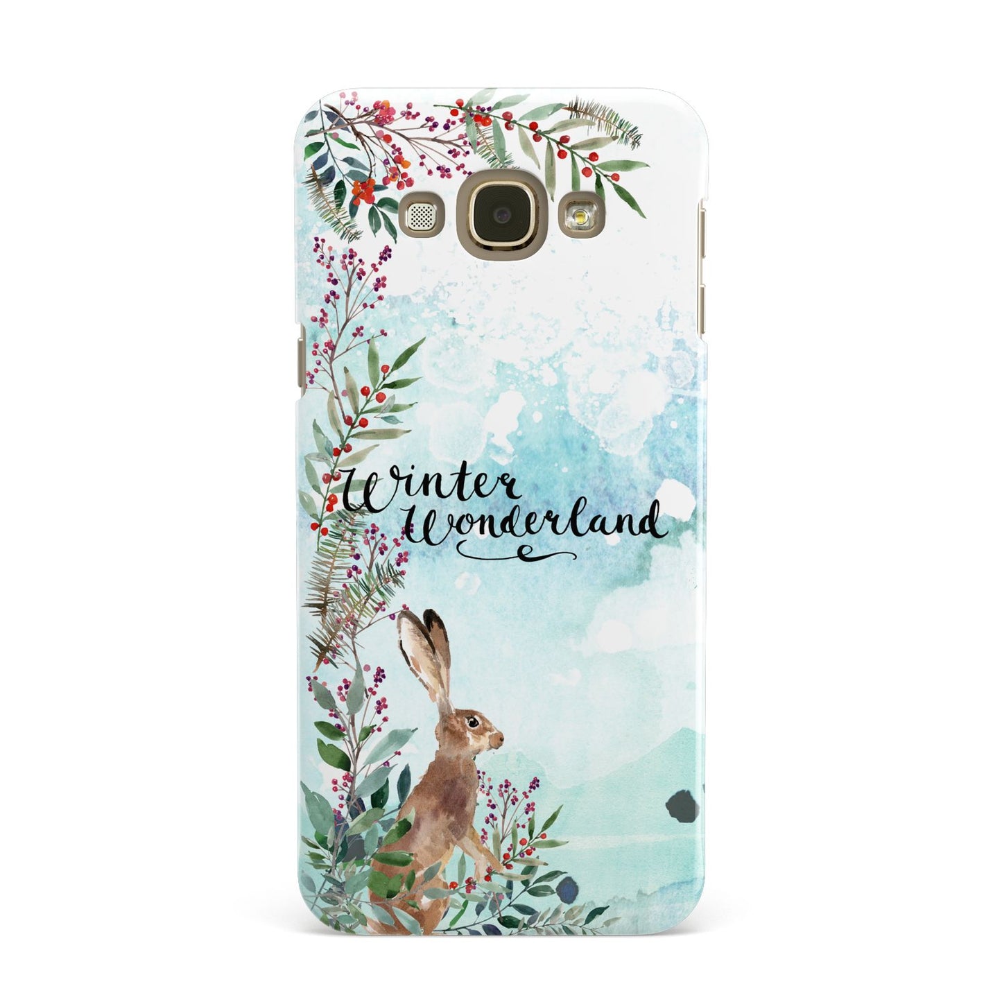 Winter Wonderland Hare Samsung Galaxy A8 Case