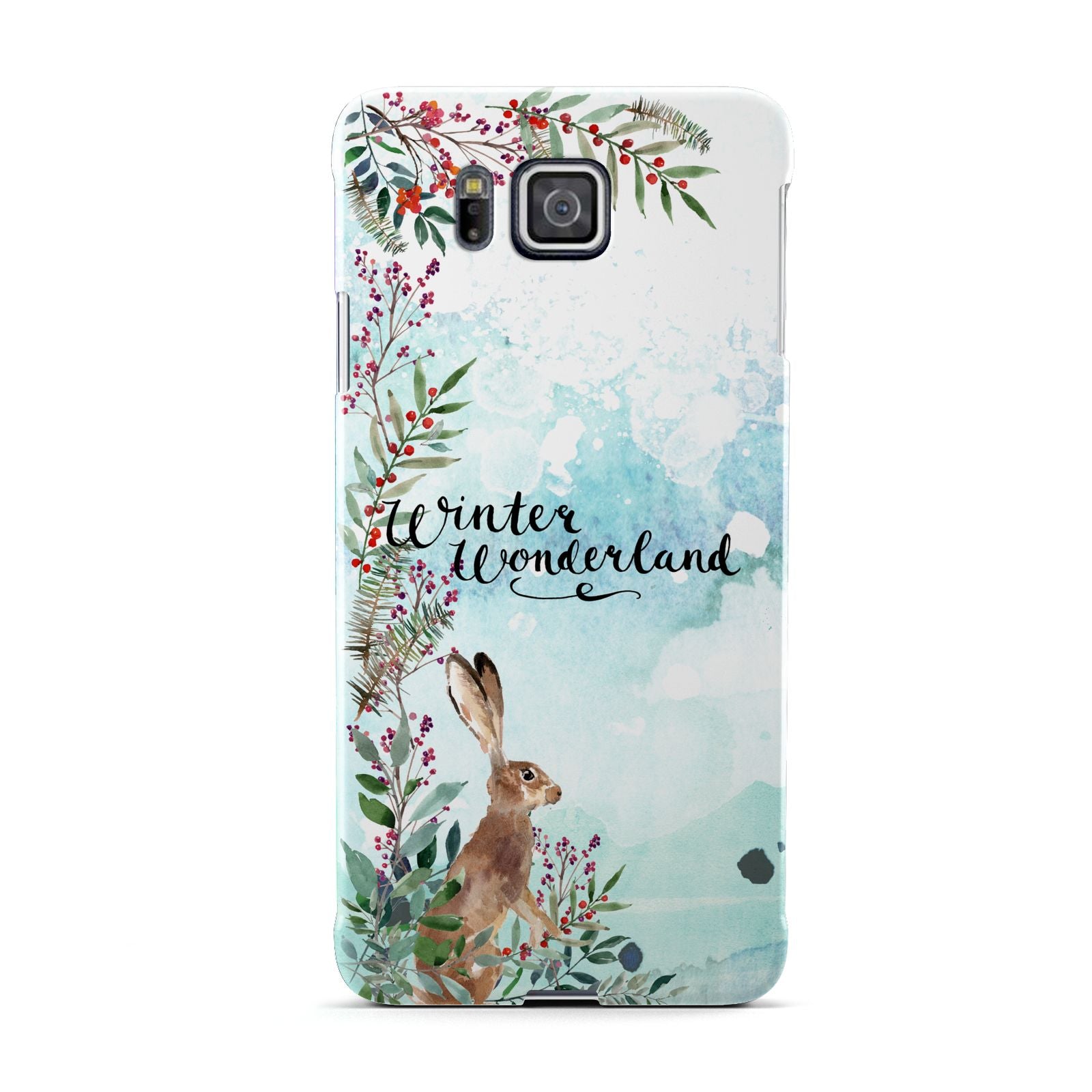 Winter Wonderland Hare Samsung Galaxy Alpha Case
