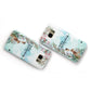 Winter Wonderland Hare Samsung Galaxy Case Flat Overview