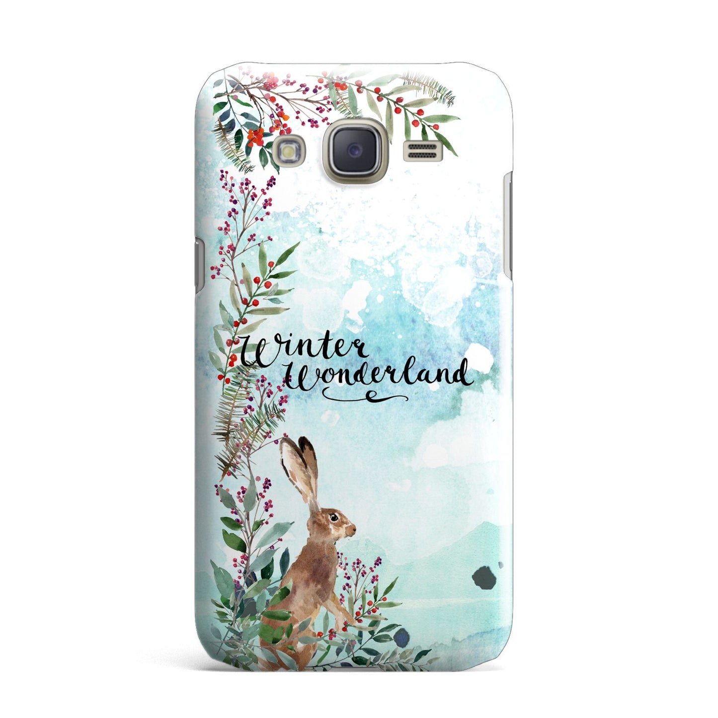 Winter Wonderland Hare Samsung Galaxy J7 Case