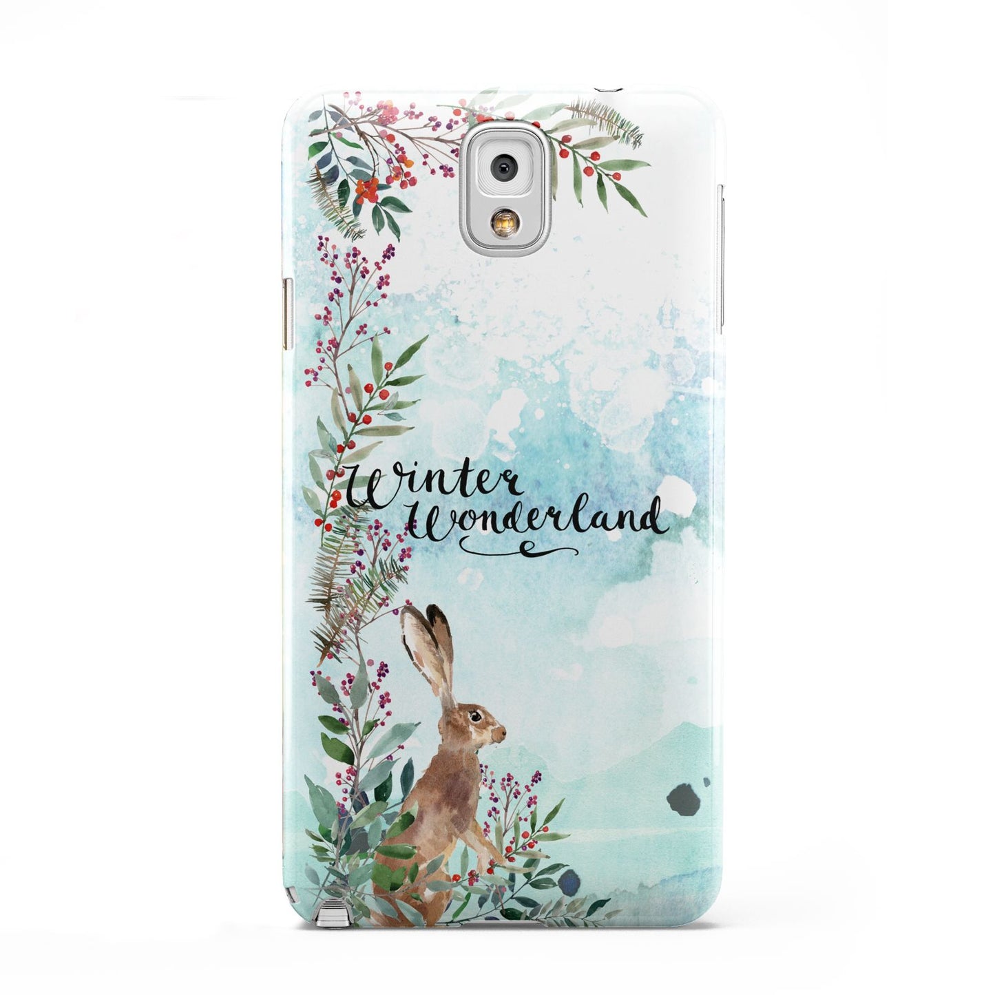 Winter Wonderland Hare Samsung Galaxy Note 3 Case