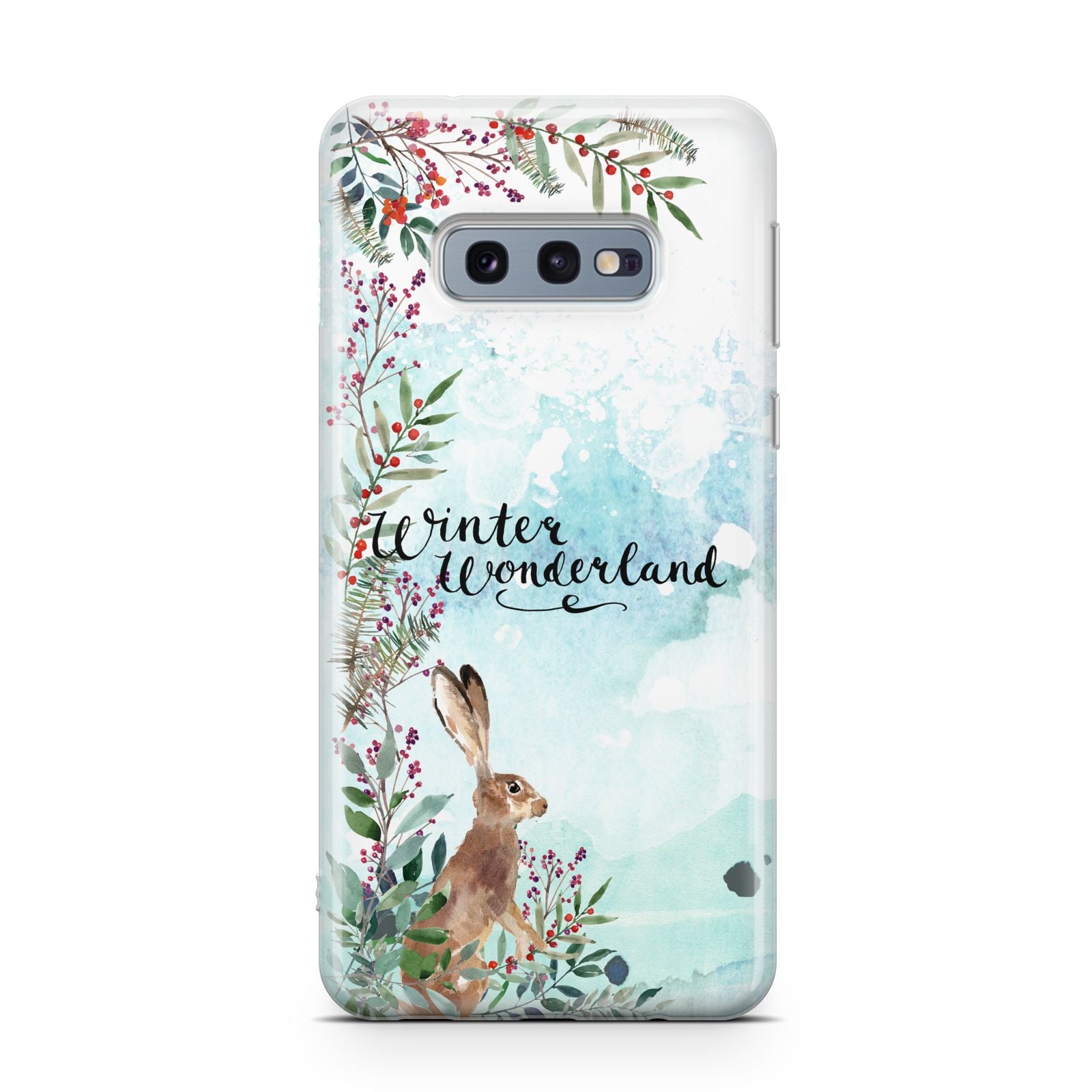 Winter Wonderland Hare Samsung Galaxy S10E Case