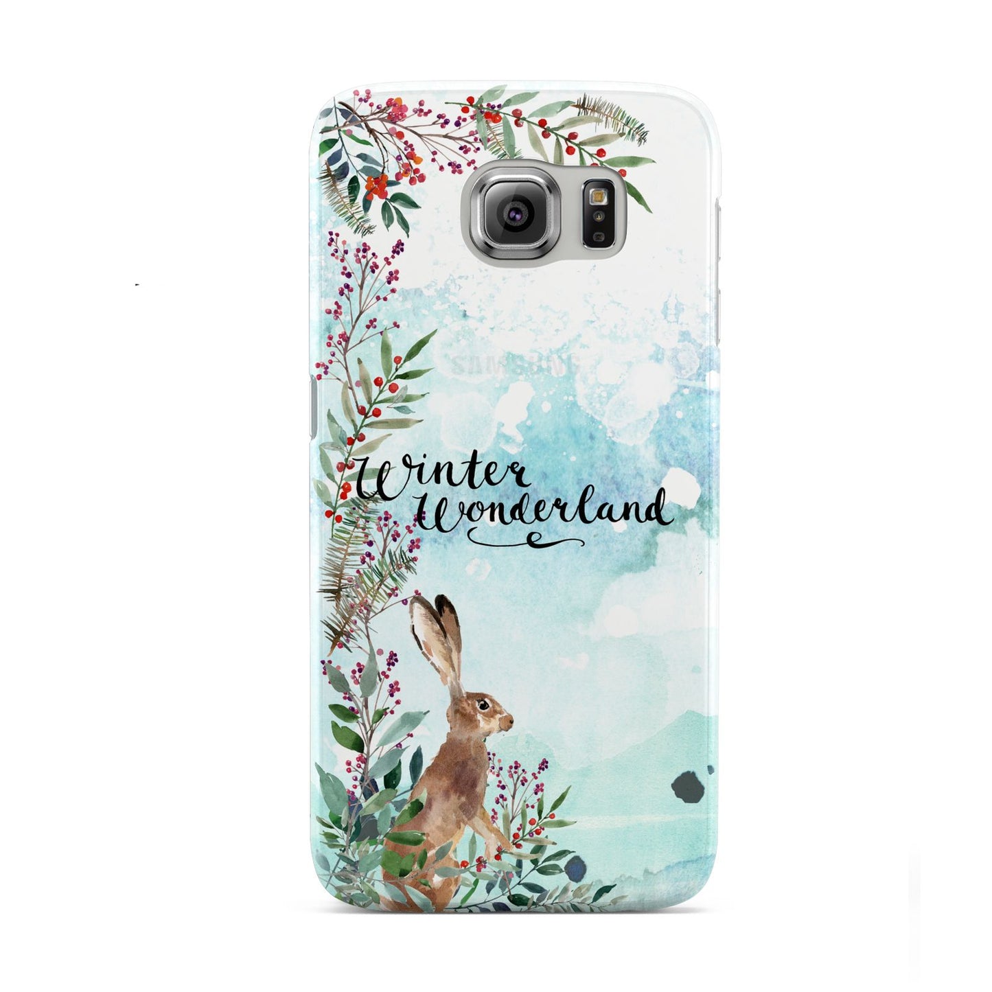 Winter Wonderland Hare Samsung Galaxy S6 Case