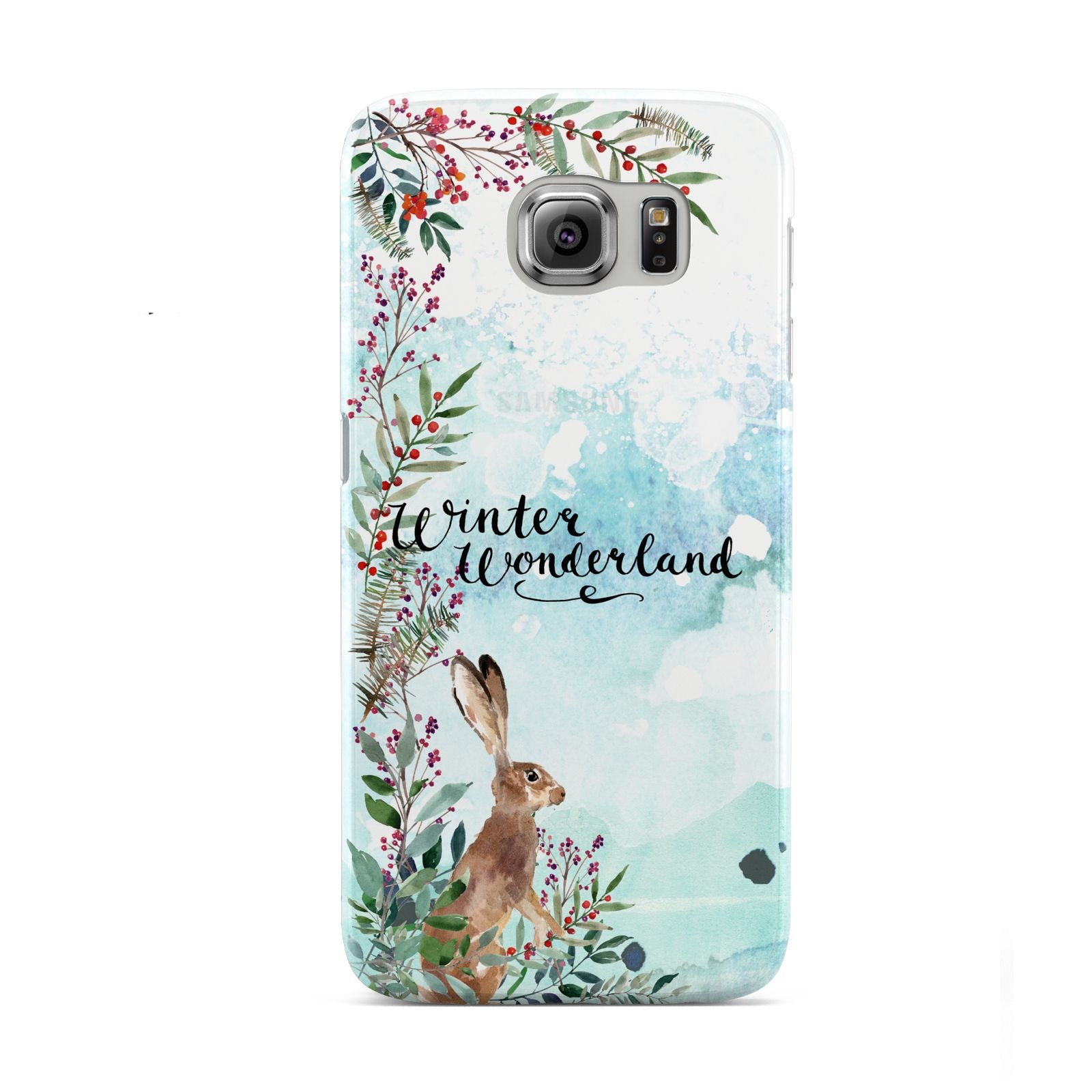 Winter Wonderland Hare Samsung Galaxy S6 Case