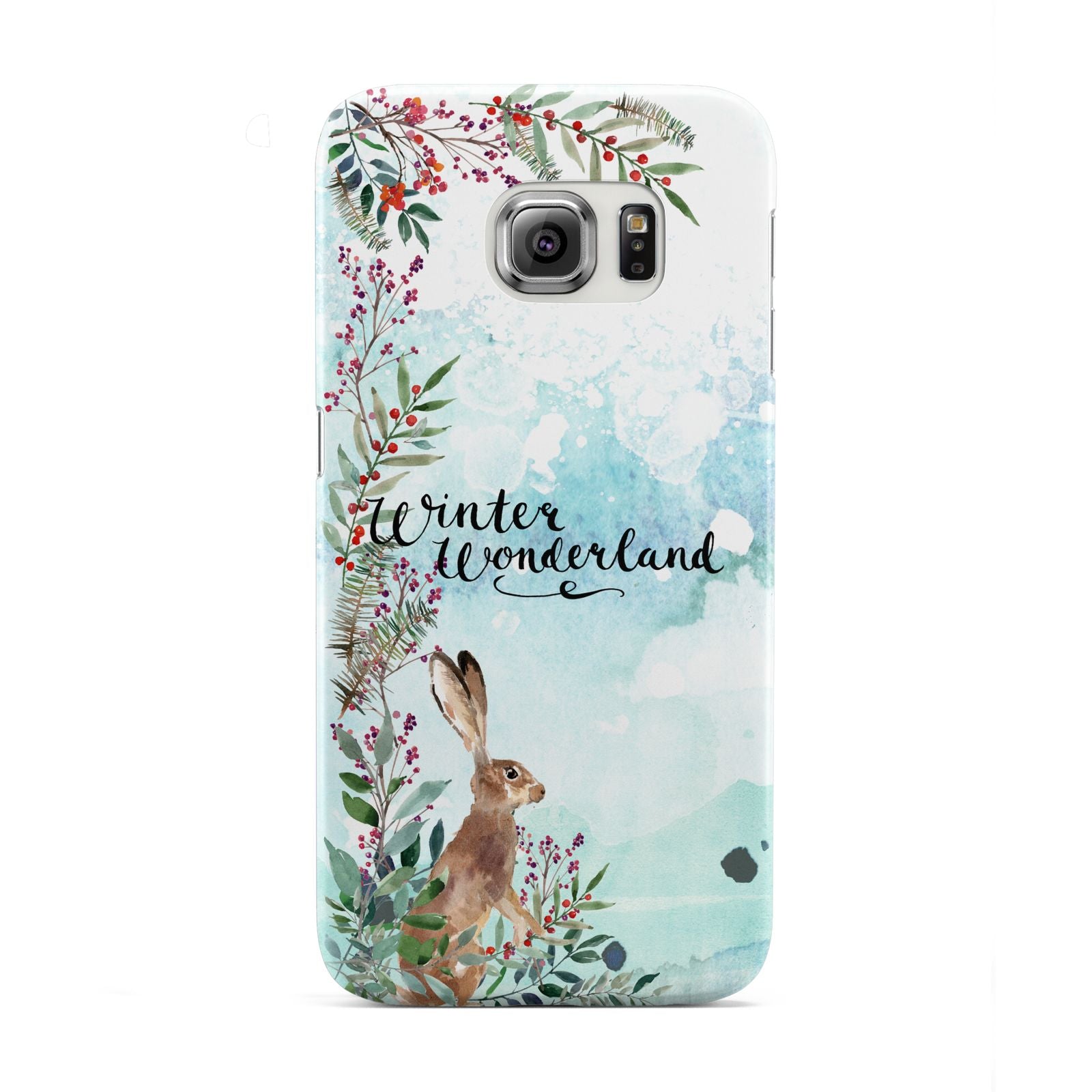 Winter Wonderland Hare Samsung Galaxy S6 Edge Case