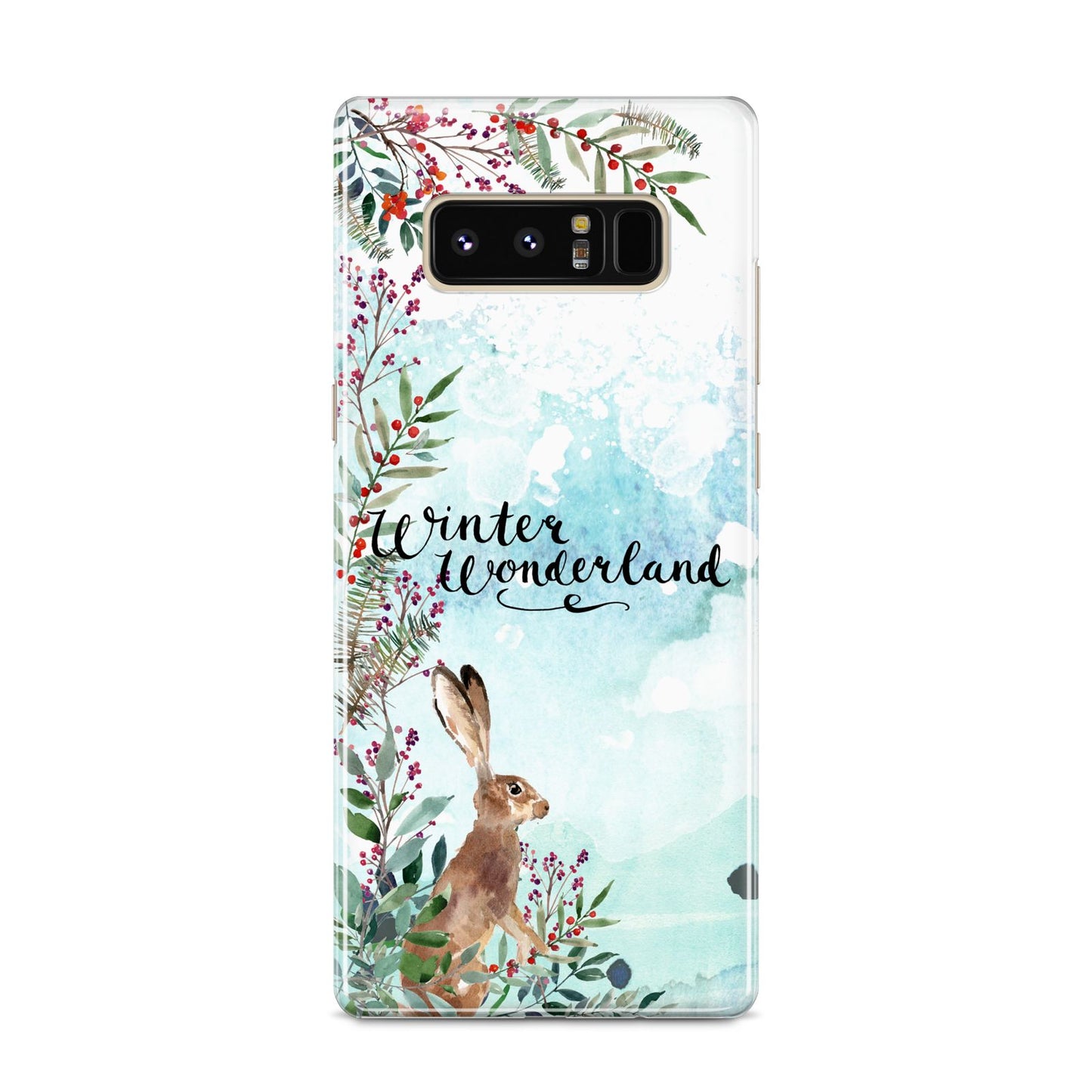 Winter Wonderland Hare Samsung Galaxy S8 Case