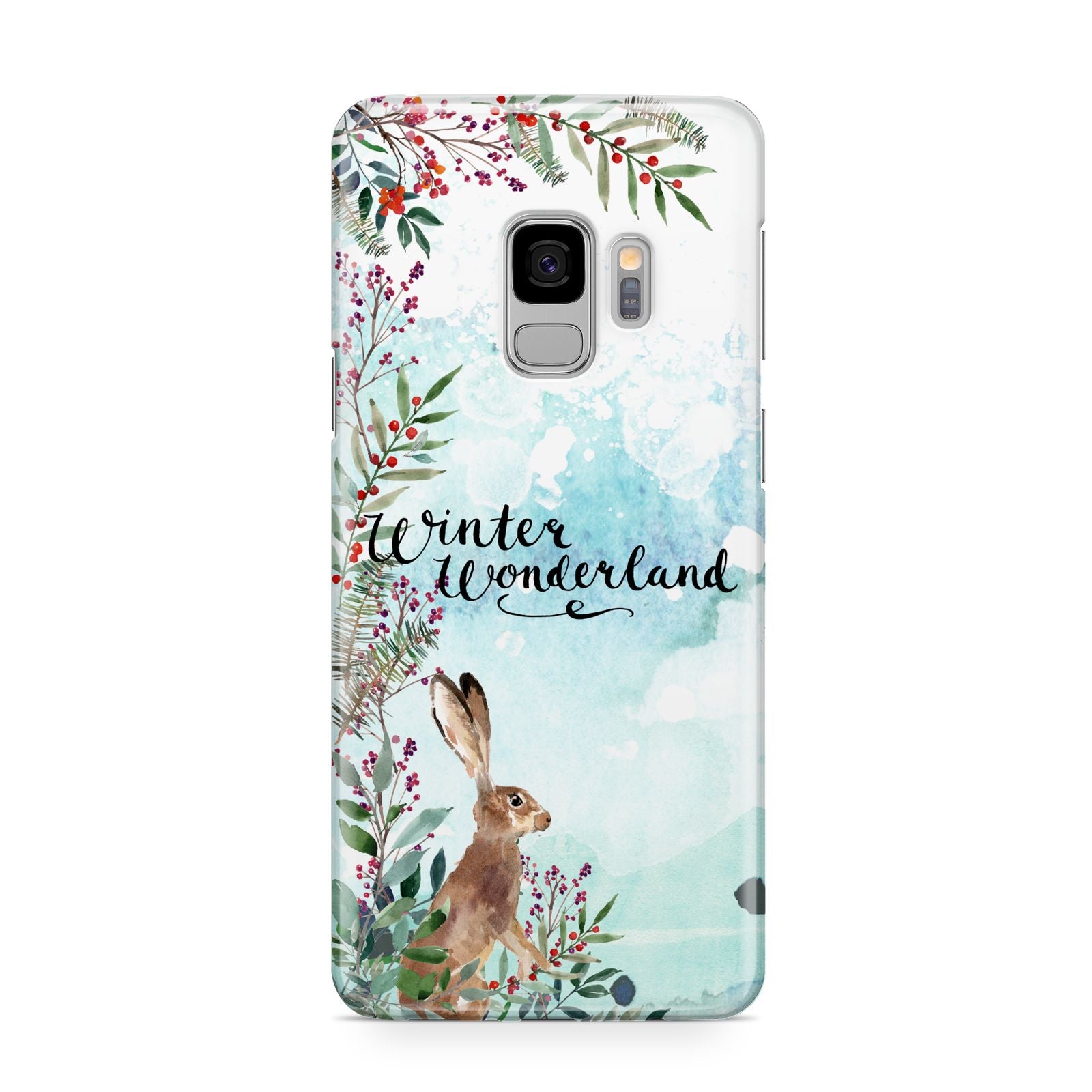 Winter Wonderland Hare Samsung Galaxy S9 Case