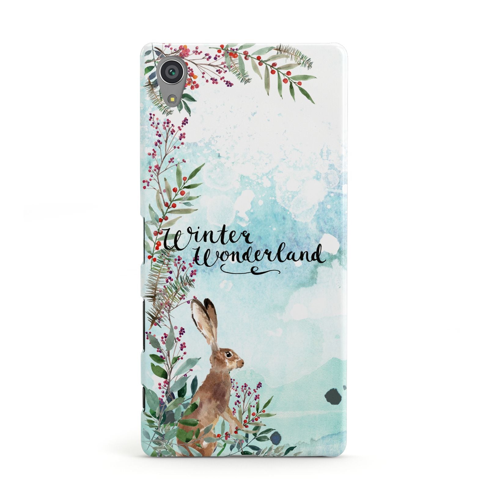 Winter Wonderland Hare Sony Xperia Case