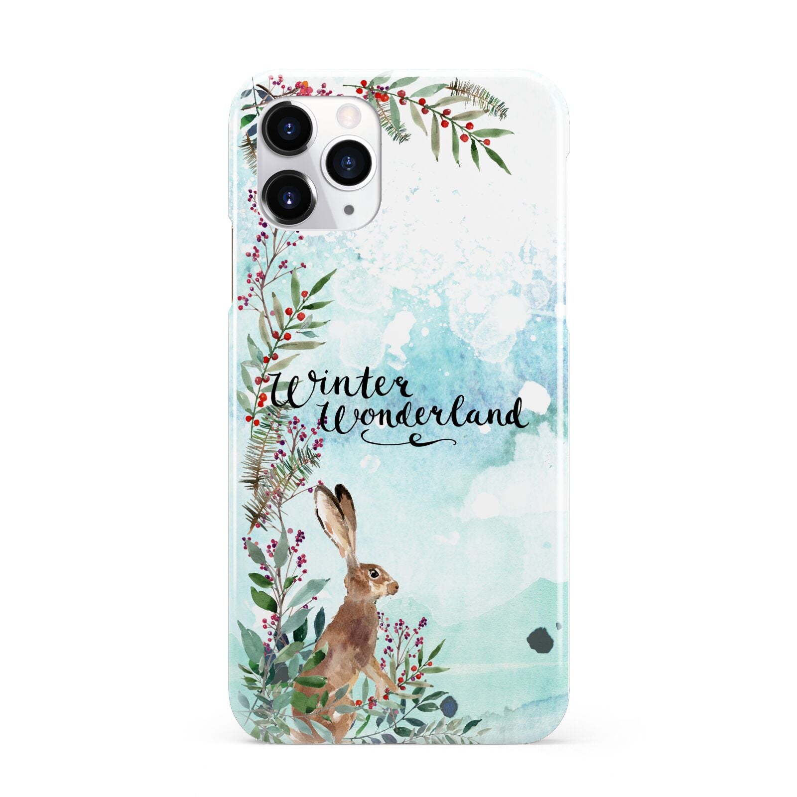 Winter Wonderland Hare iPhone 11 Pro 3D Snap Case