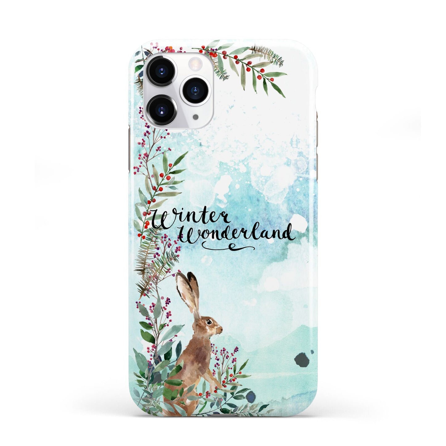 Winter Wonderland Hare iPhone 11 Pro 3D Tough Case