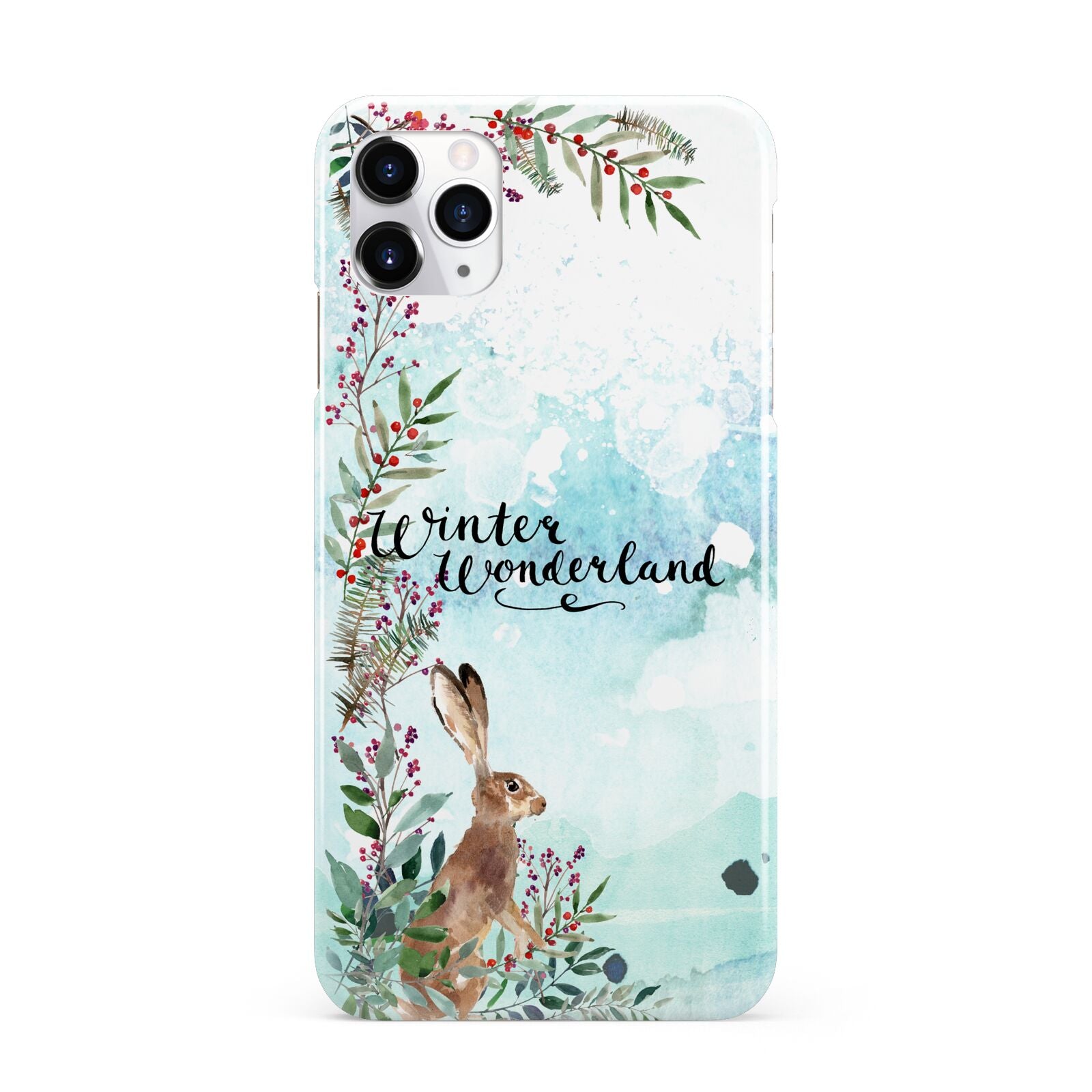 Winter Wonderland Hare iPhone 11 Pro Max 3D Snap Case