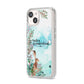 Winter Wonderland Hare iPhone 14 Clear Tough Case Starlight Angled Image