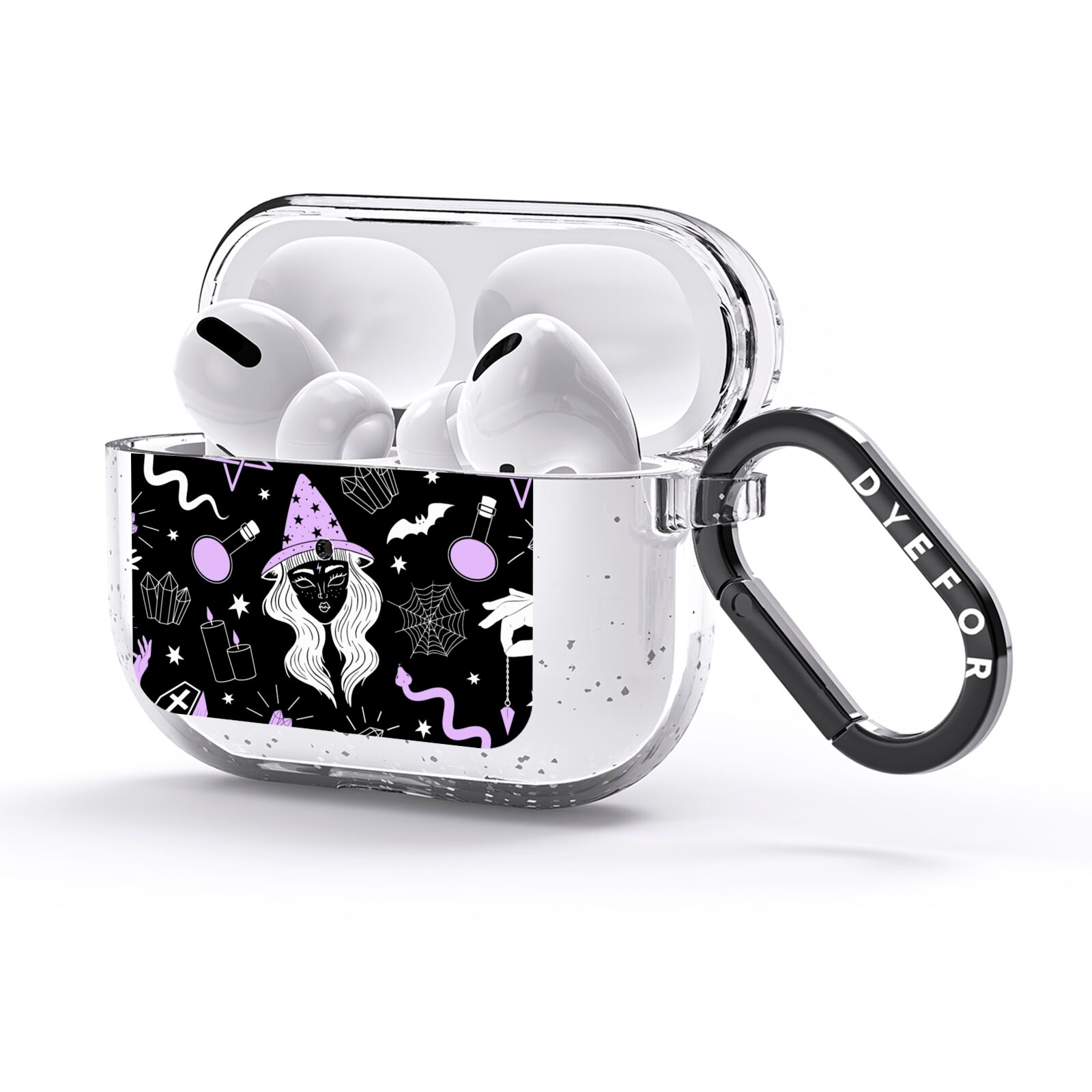 Witch AirPods Glitter Case 3rd Gen Side Image