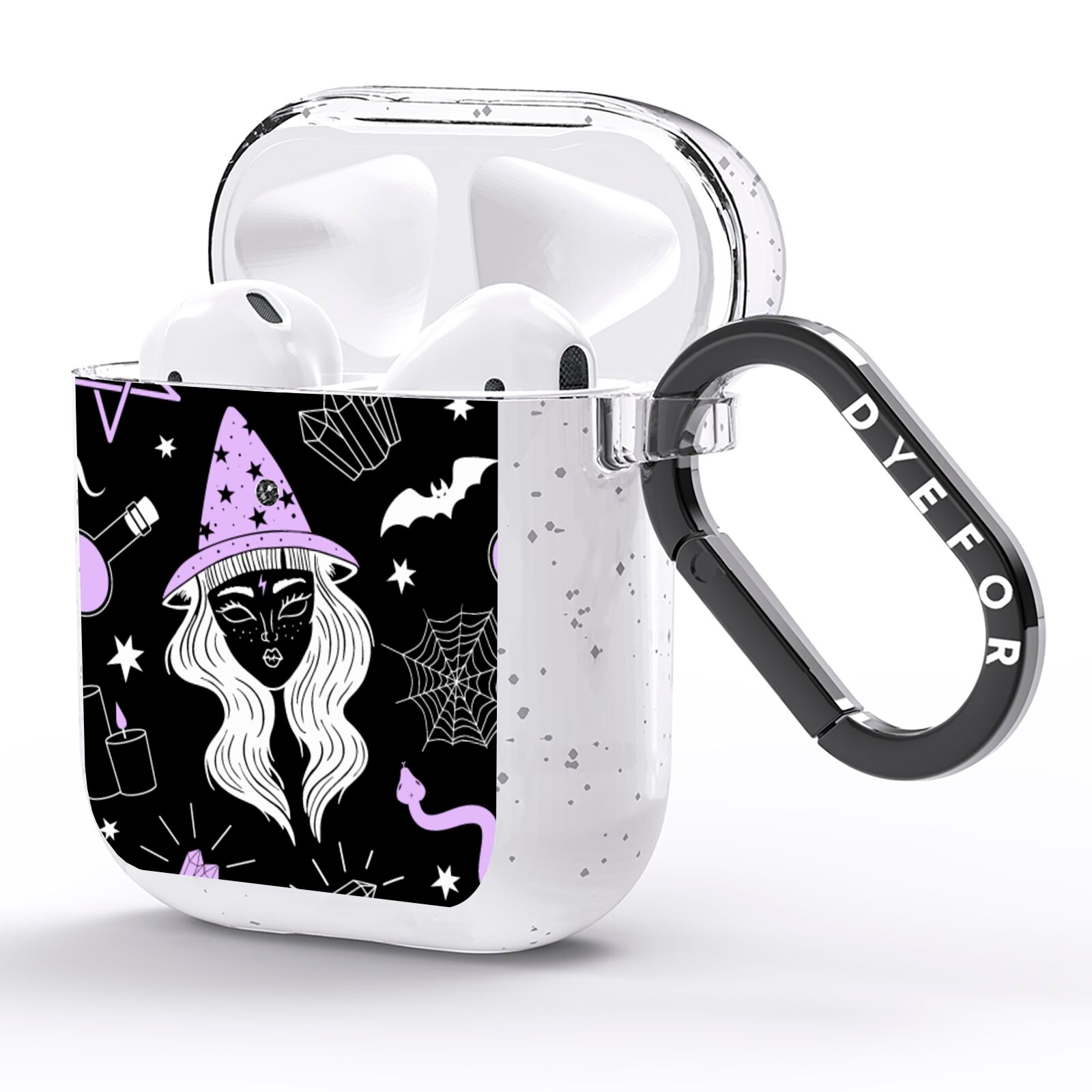 Witch AirPods Glitter Case Side Image