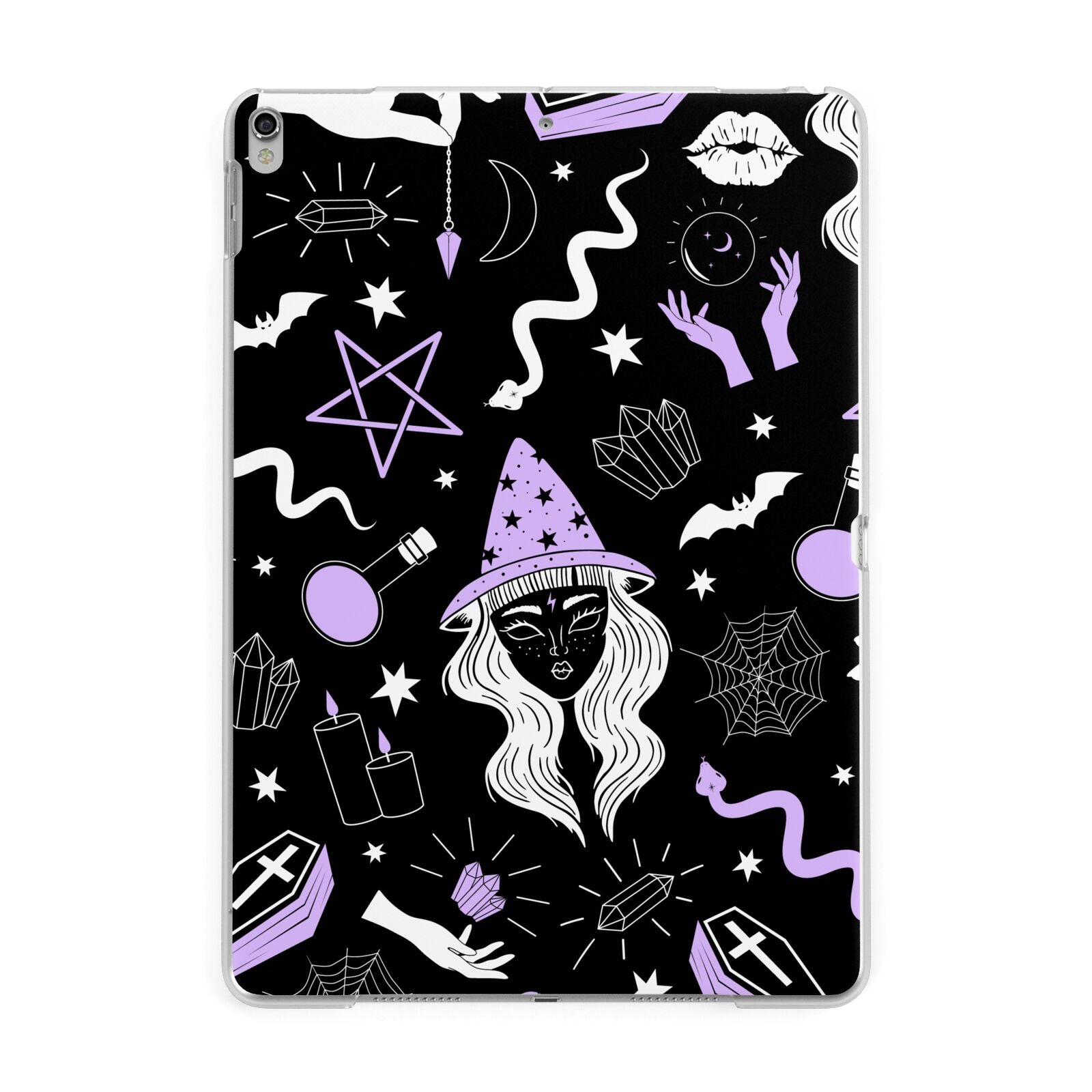 Witch Apple iPad Silver Case