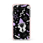 Witch Apple iPhone Xs Max Impact Case Pink Edge on Silver Phone