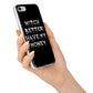 Witch Better Have My Money iPhone 7 Bumper Case on Silver iPhone Alternative Image