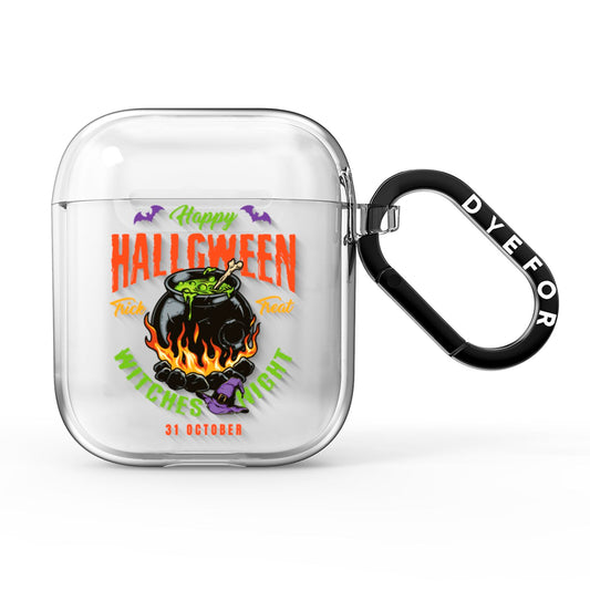 Witch Cauldron AirPods Clear Case