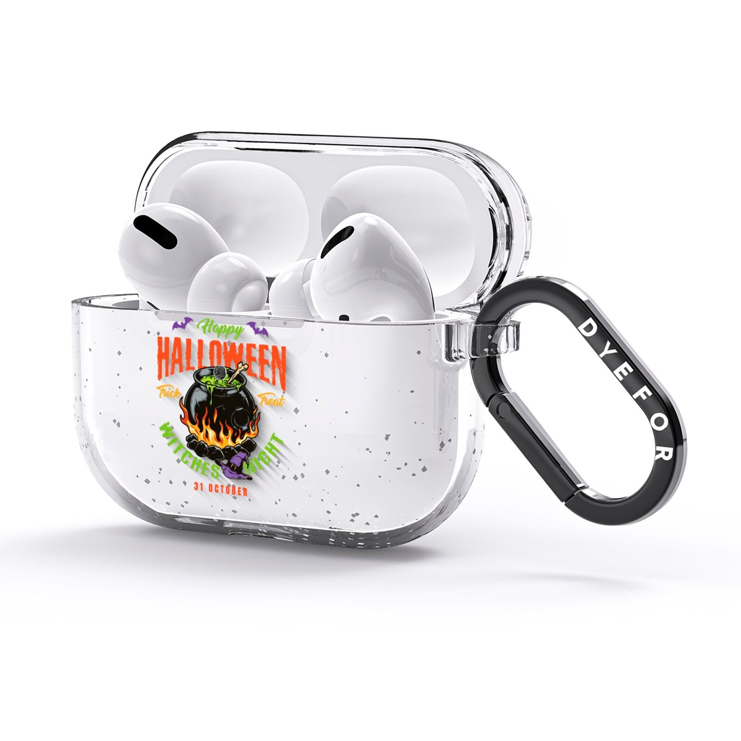 Witch Cauldron AirPods Glitter Case 3rd Gen Side Image