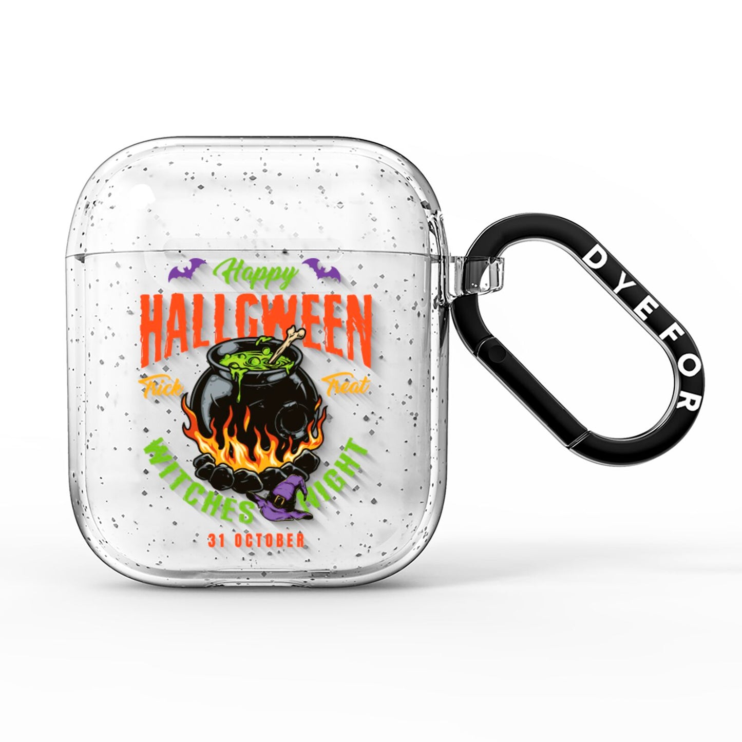 Witch Cauldron AirPods Glitter Case
