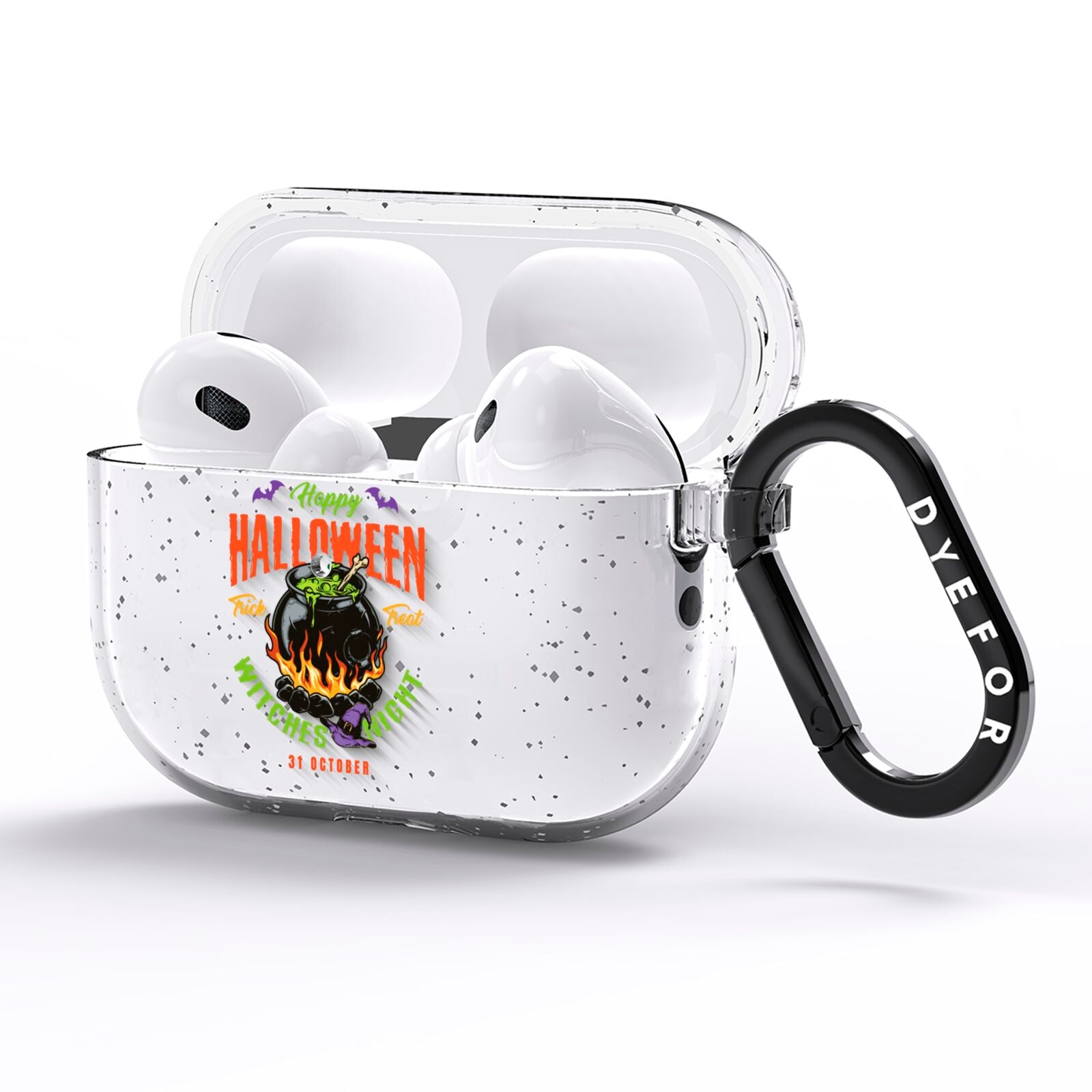 Witch Cauldron AirPods Pro Glitter Case Side Image