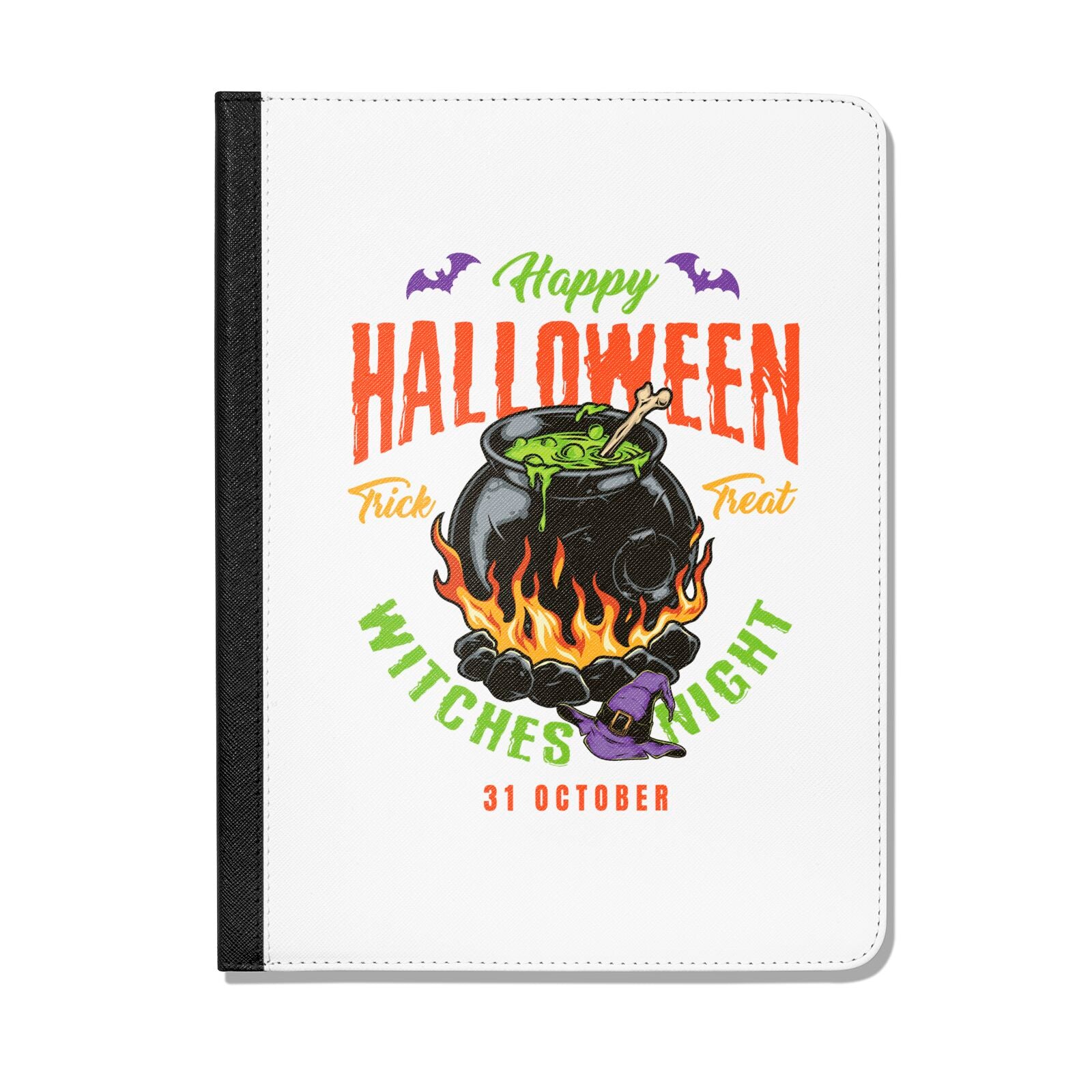 Witch Cauldron Apple iPad Leather Folio Case