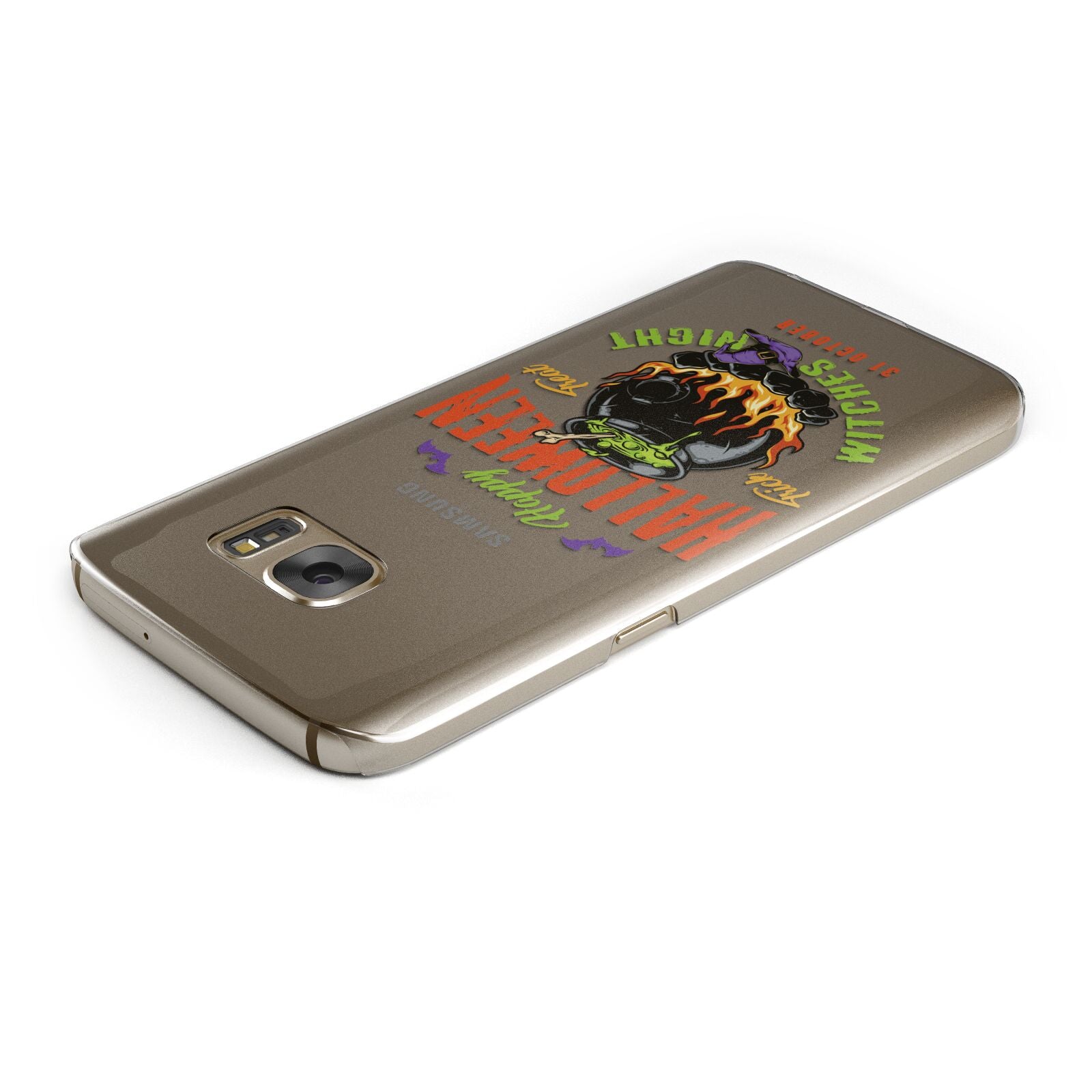 Witch Cauldron Samsung Galaxy Case Top Cutout
