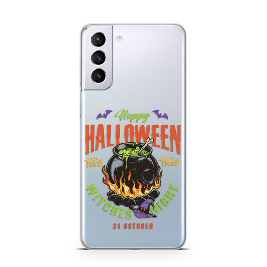 Witch Cauldron Samsung S21 Plus Phone Case