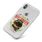 Witch Cauldron iPhone X Bumper Case on Silver iPhone