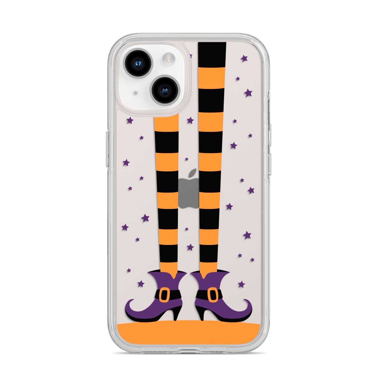 Witch Legs iPhone 14 Clear Tough Case Starlight