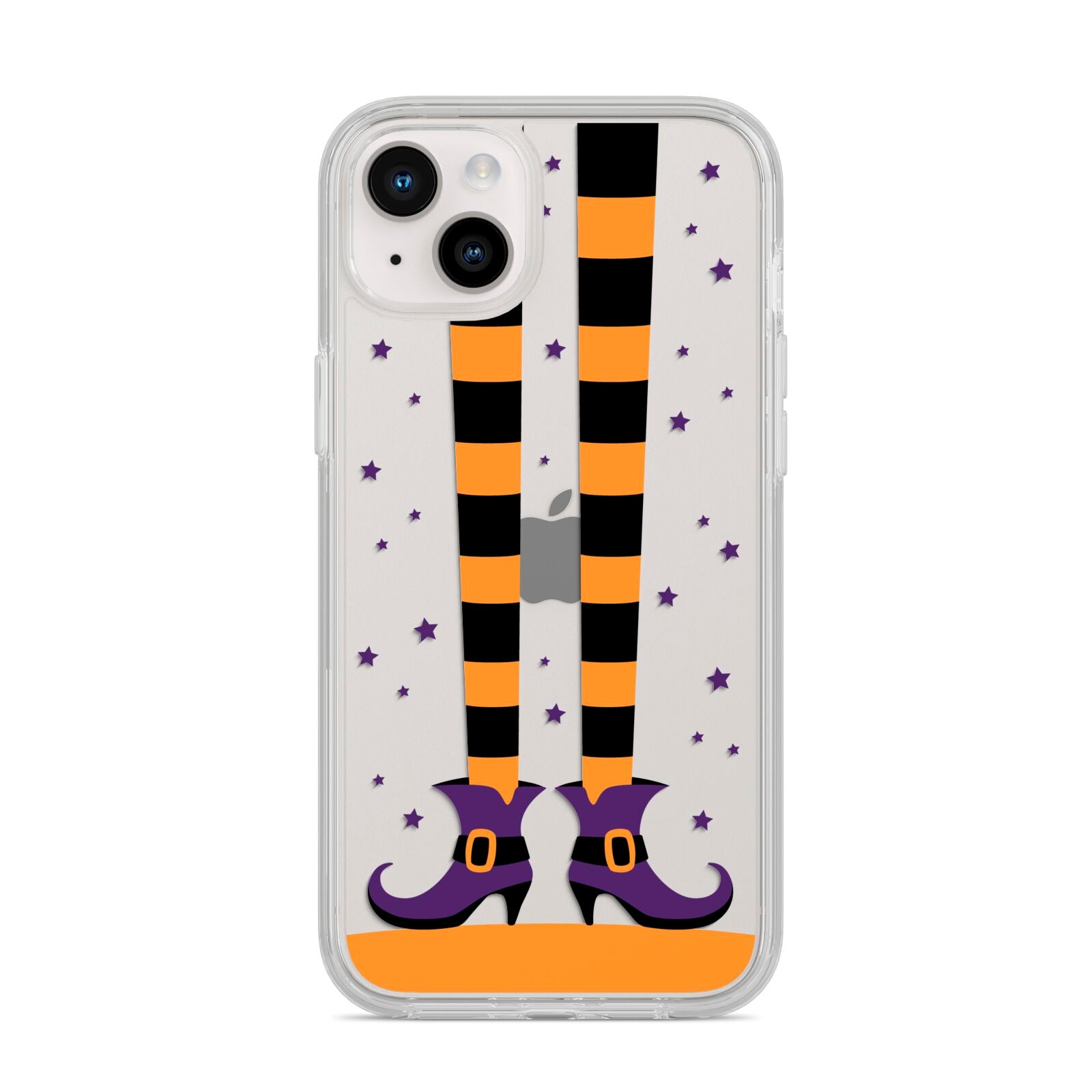 Witch Legs iPhone 14 Plus Clear Tough Case Starlight
