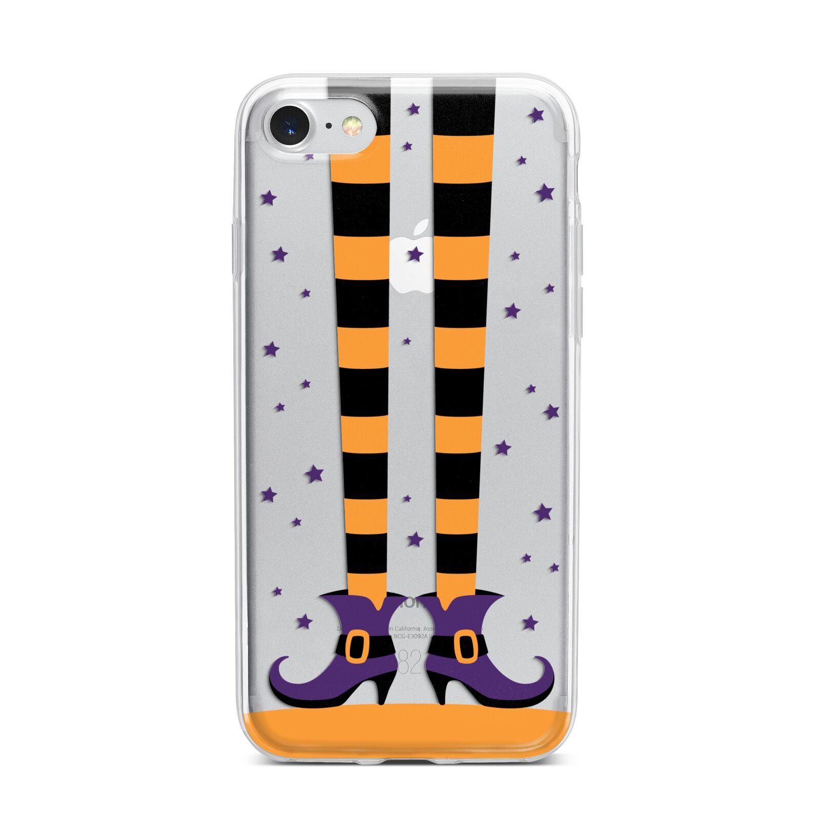 Witch Legs iPhone 7 Bumper Case on Silver iPhone