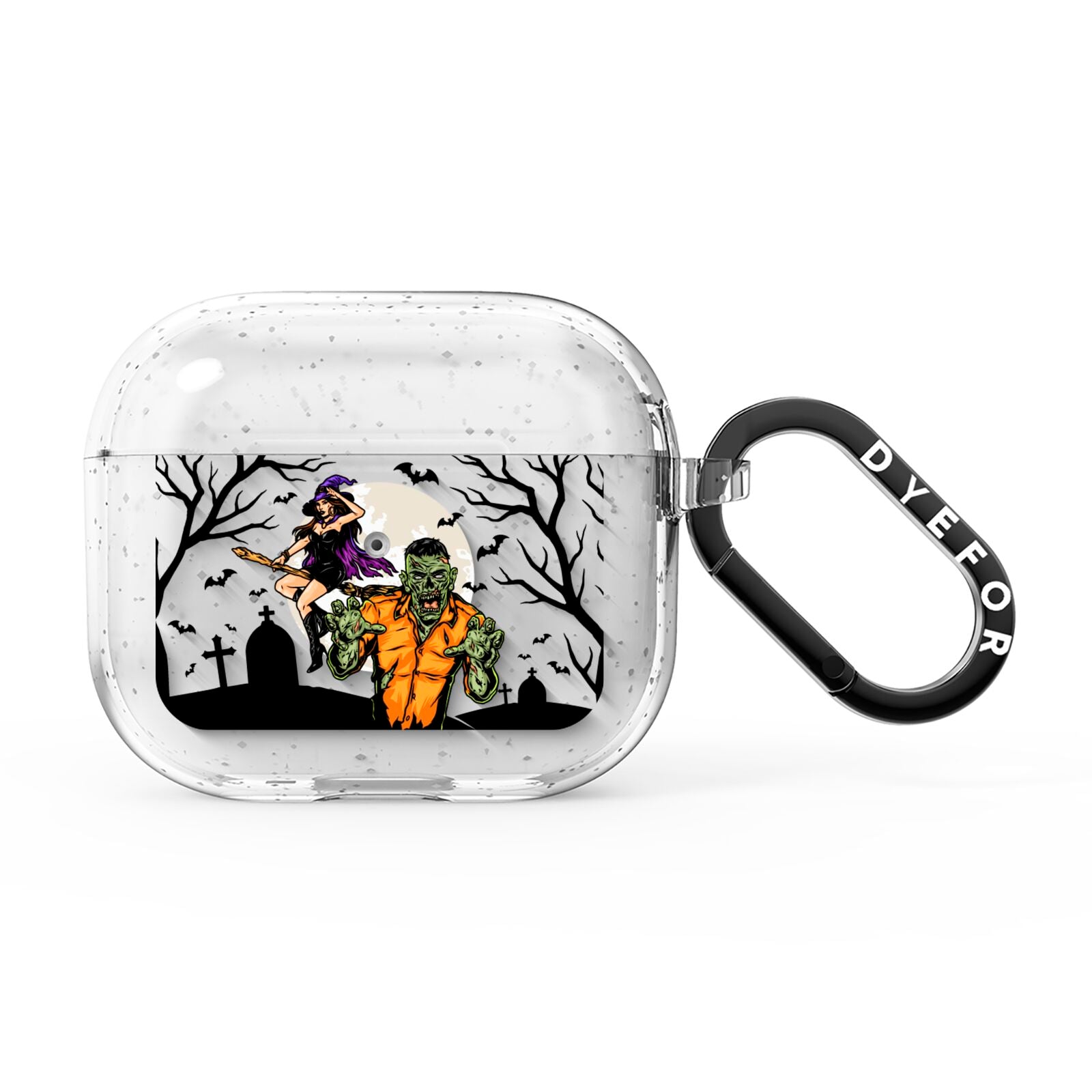 Witch Meets Zombie AirPods Glitter Case 3rd Gen