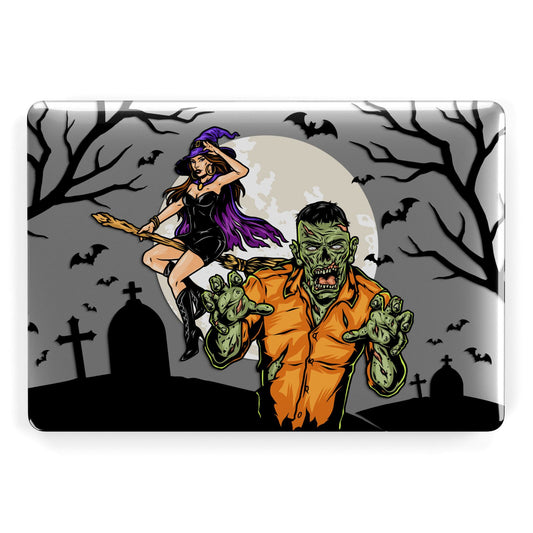 Witch Meets Zombie Apple MacBook Case