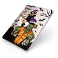 Witch Meets Zombie Apple iPad Case on Rose Gold iPad Side View