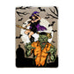 Witch Meets Zombie Apple iPad Gold Case