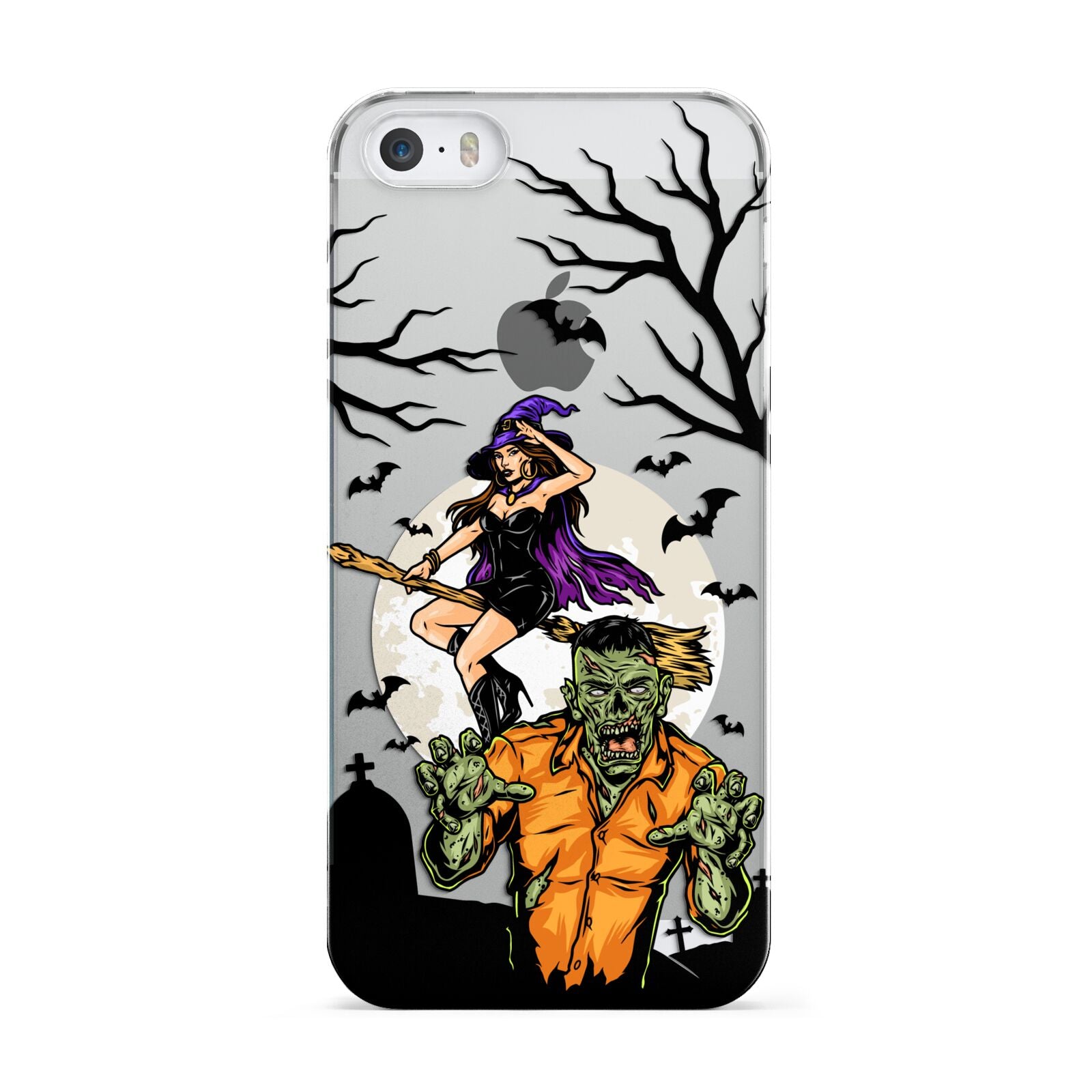 Witch Meets Zombie Apple iPhone 5 Case