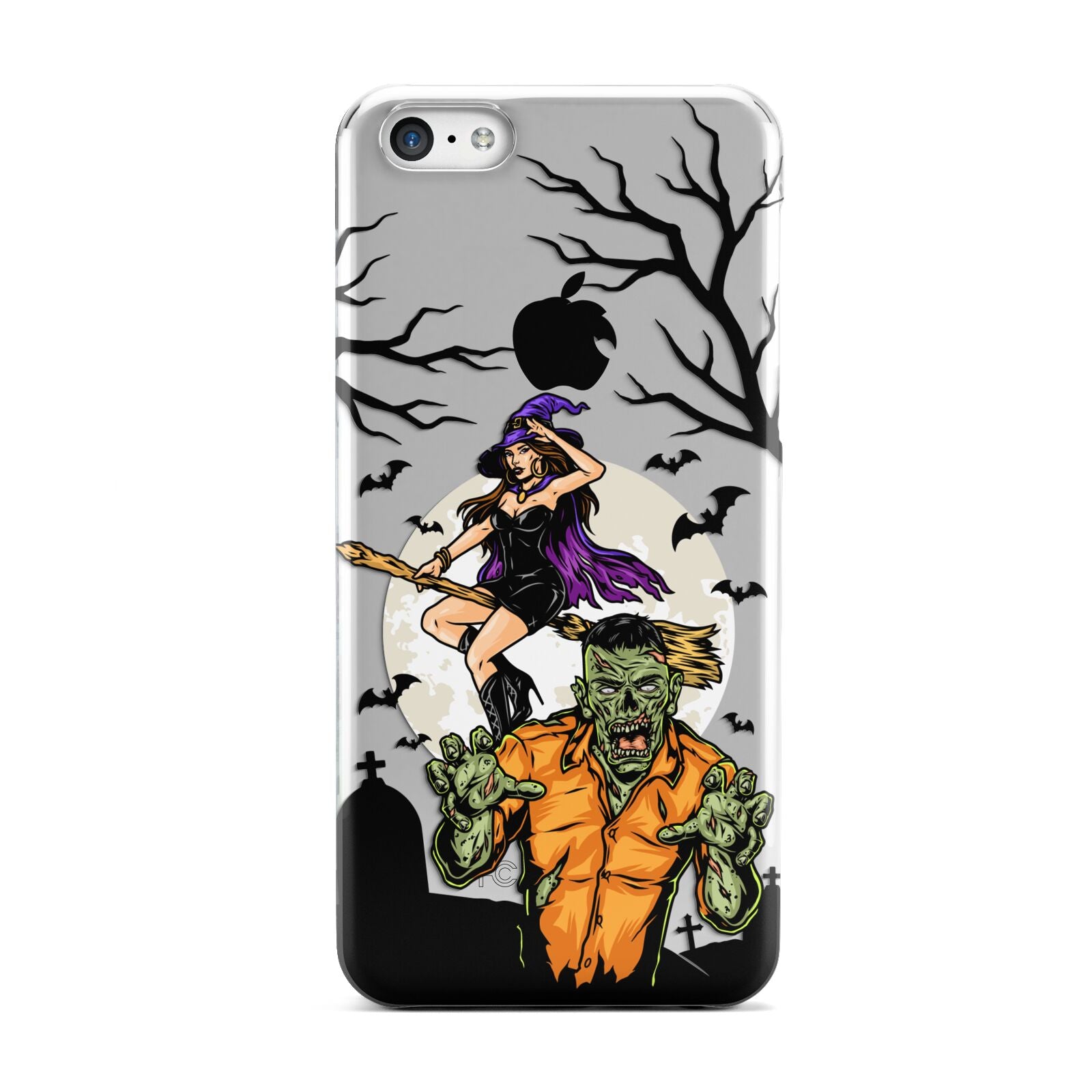 Witch Meets Zombie Apple iPhone 5c Case