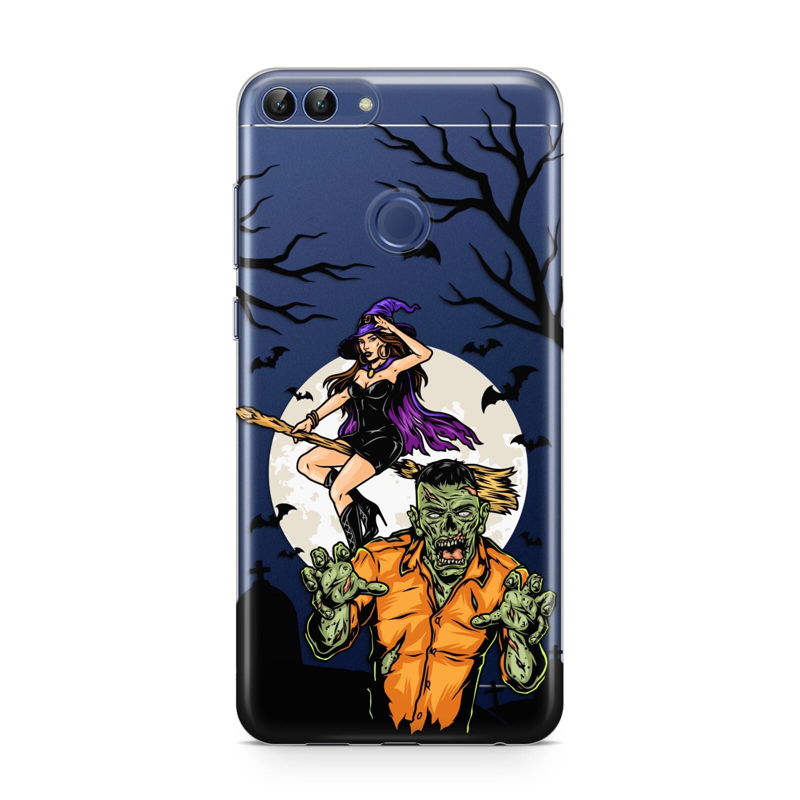 Witch Meets Zombie Huawei P Smart Case