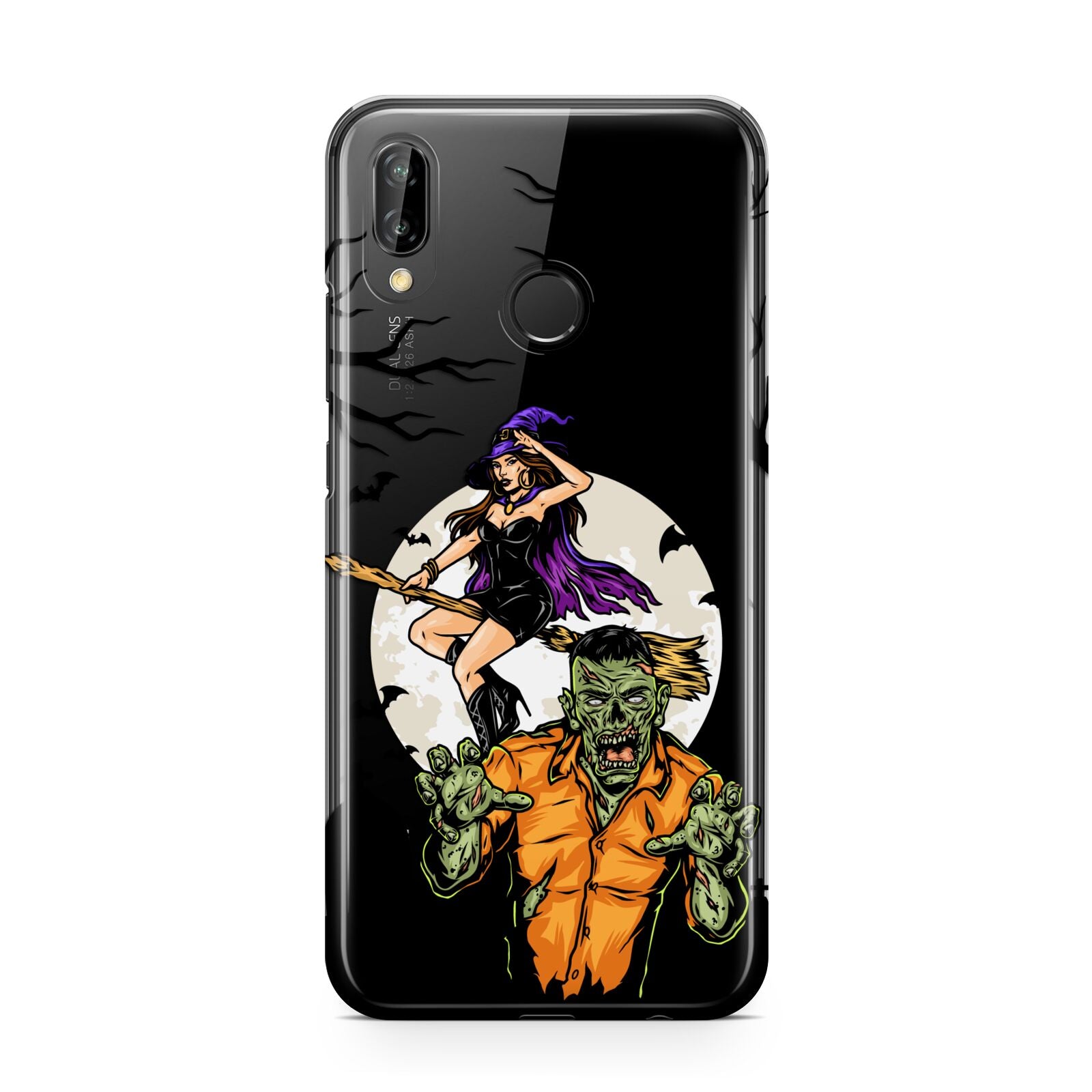 Witch Meets Zombie Huawei P20 Lite Phone Case