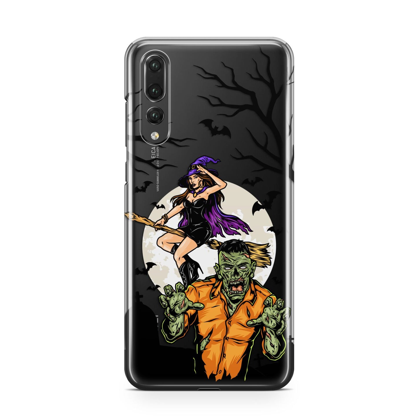 Witch Meets Zombie Huawei P20 Pro Phone Case