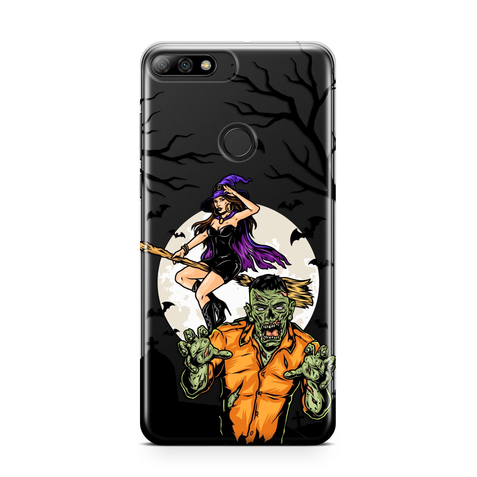 Witch Meets Zombie Huawei Y7 2018