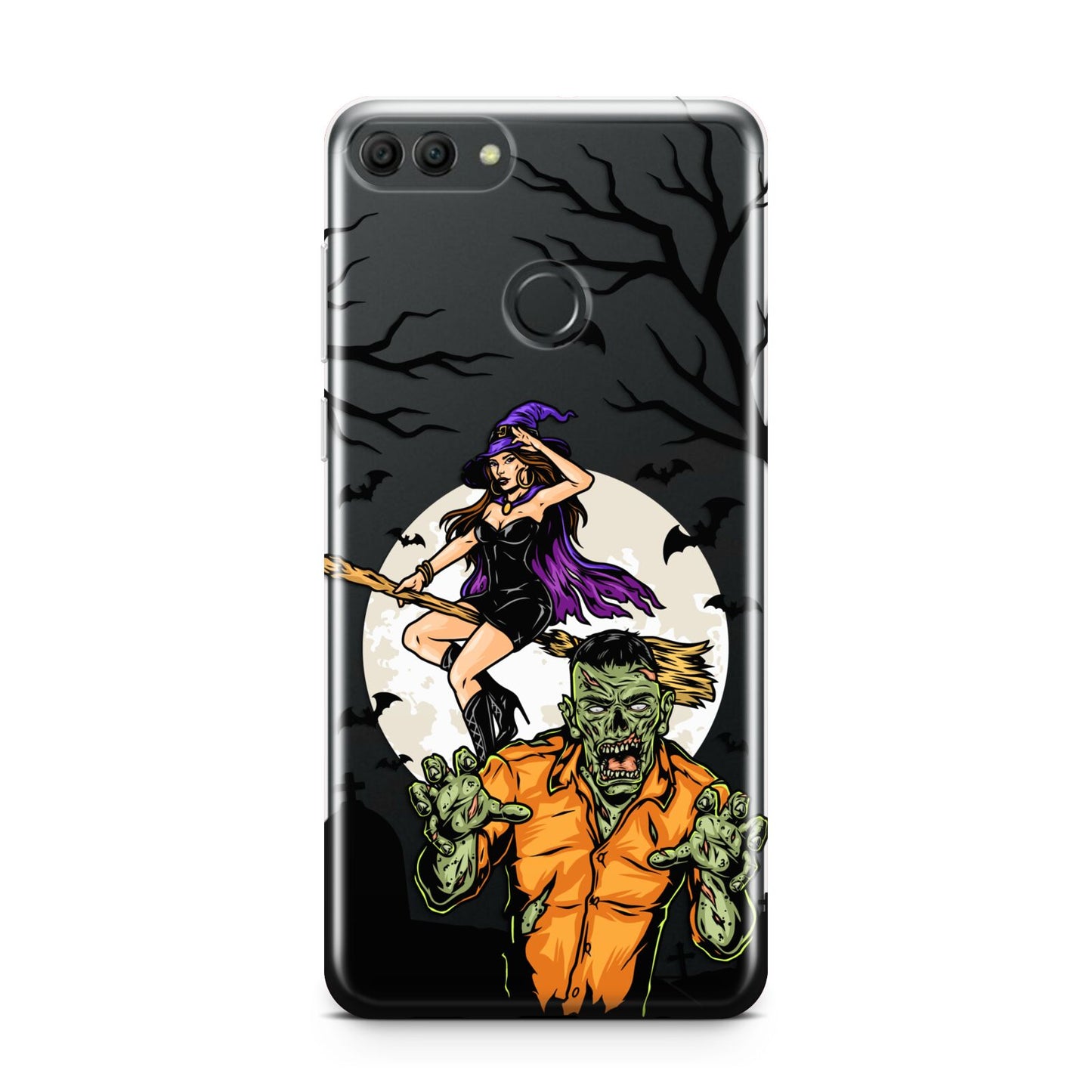 Witch Meets Zombie Huawei Y9 2018