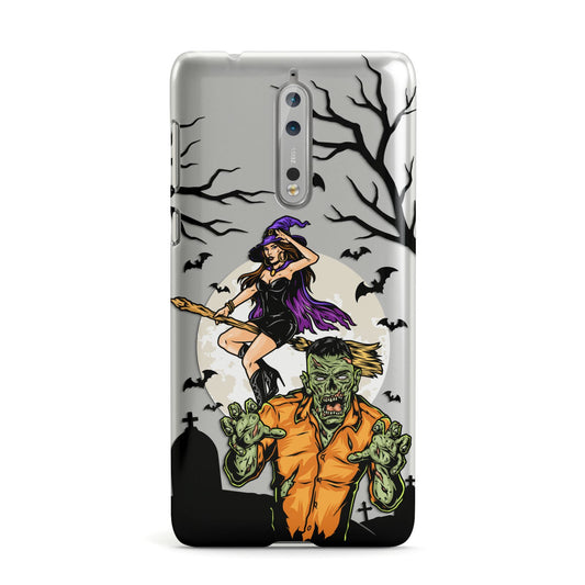 Witch Meets Zombie Nokia Case