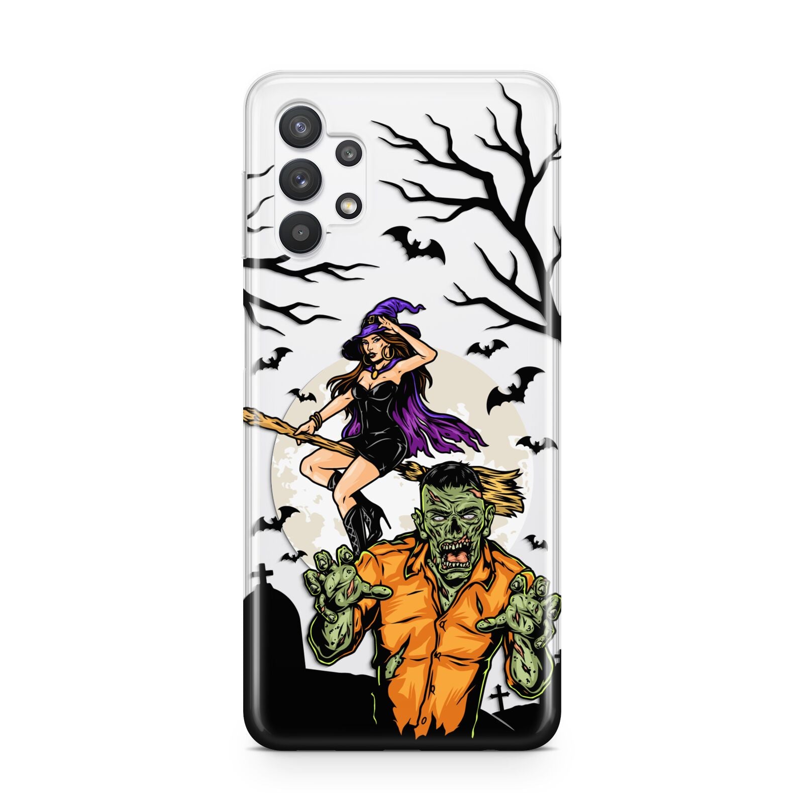 Witch Meets Zombie Samsung A32 5G Case